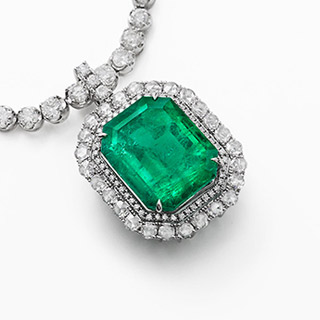 GRS Vividgreen Columbia Emerald｜GRS ビビッドグリーン コロンビア エメラルド 43.93ct 00137